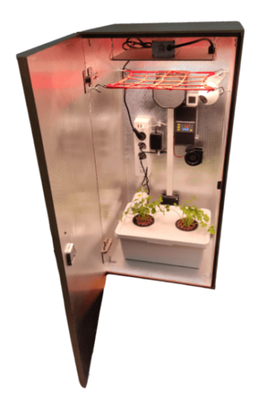 Hydroponic led grow box